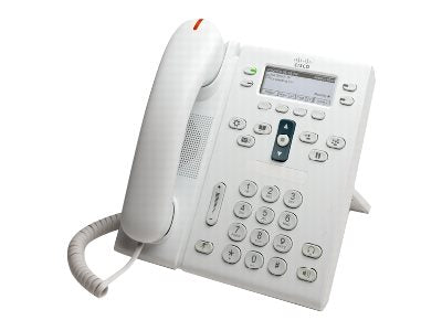 Cisco Unified IP Phone 6941 Standard - VoIP phone - SCCP, SIP, SRTP - multiline - arctic white - refurbished