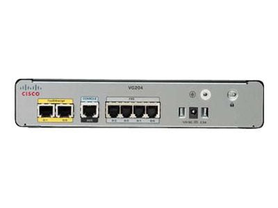 Cisco VG204 Analog Voice Gateway - VoIP phone adapter - 100Mb LAN - refurbished