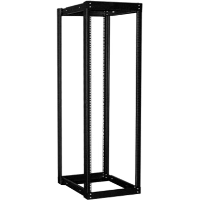 Claytek 36U 1100mm Adjustable Open Frame Server Rack with Heavy Duty Sliding Tray