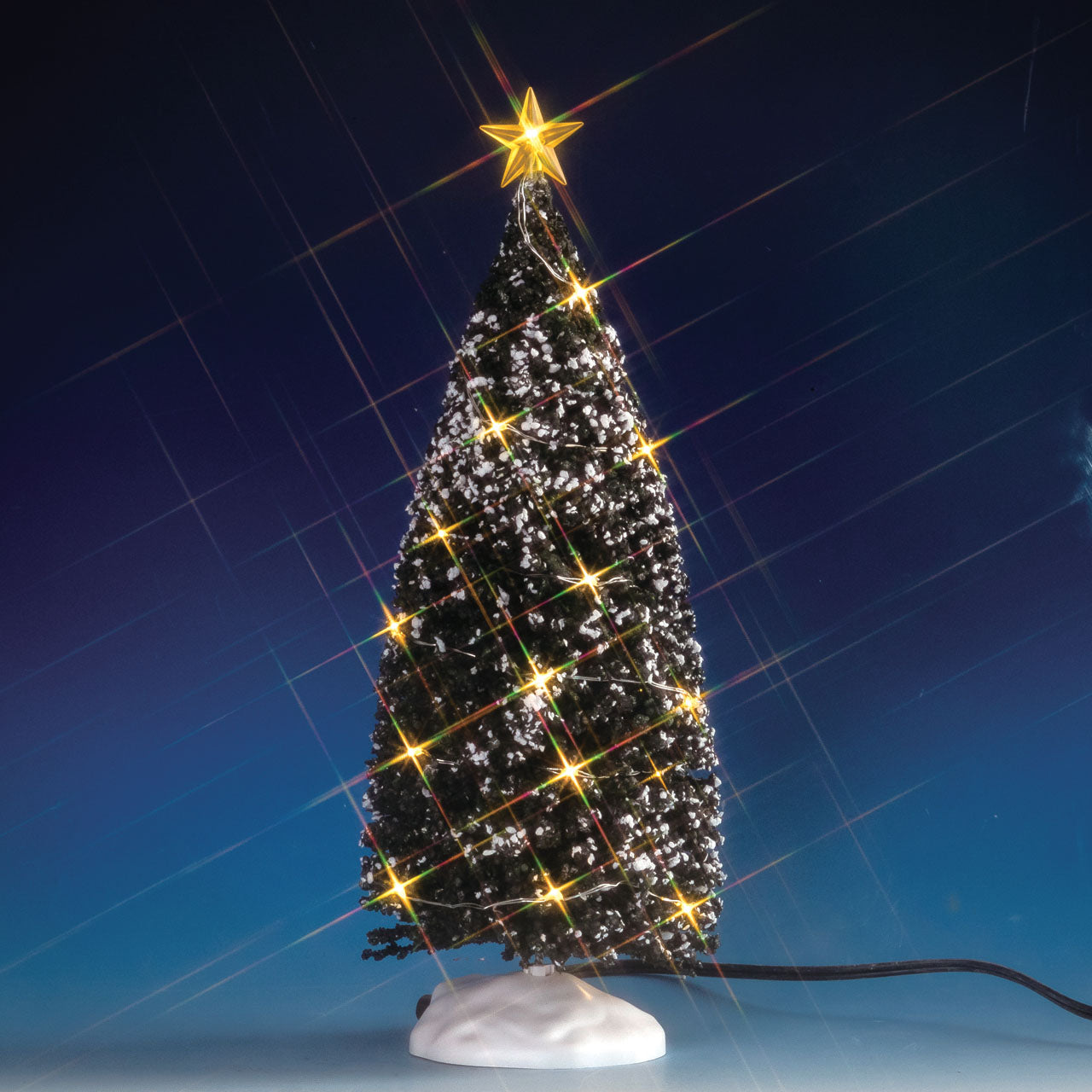 Clear Light Evergreen Tree - 10 Inch