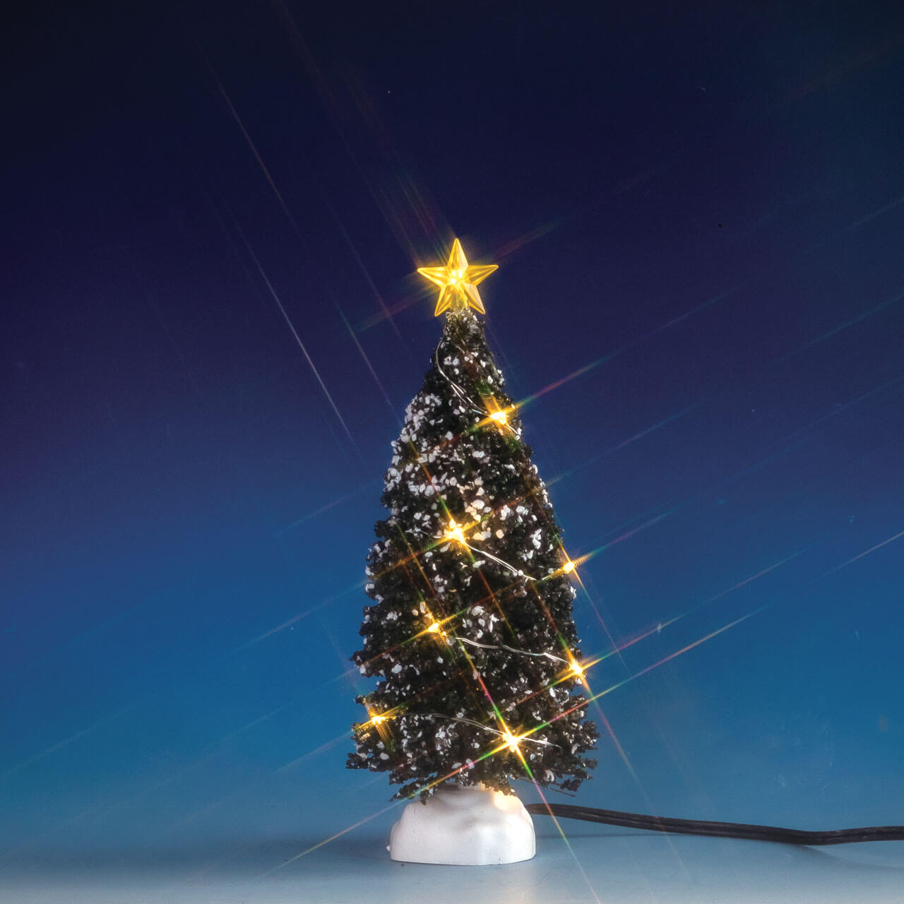 Clear Light Evergreen Tree - 7 Inch