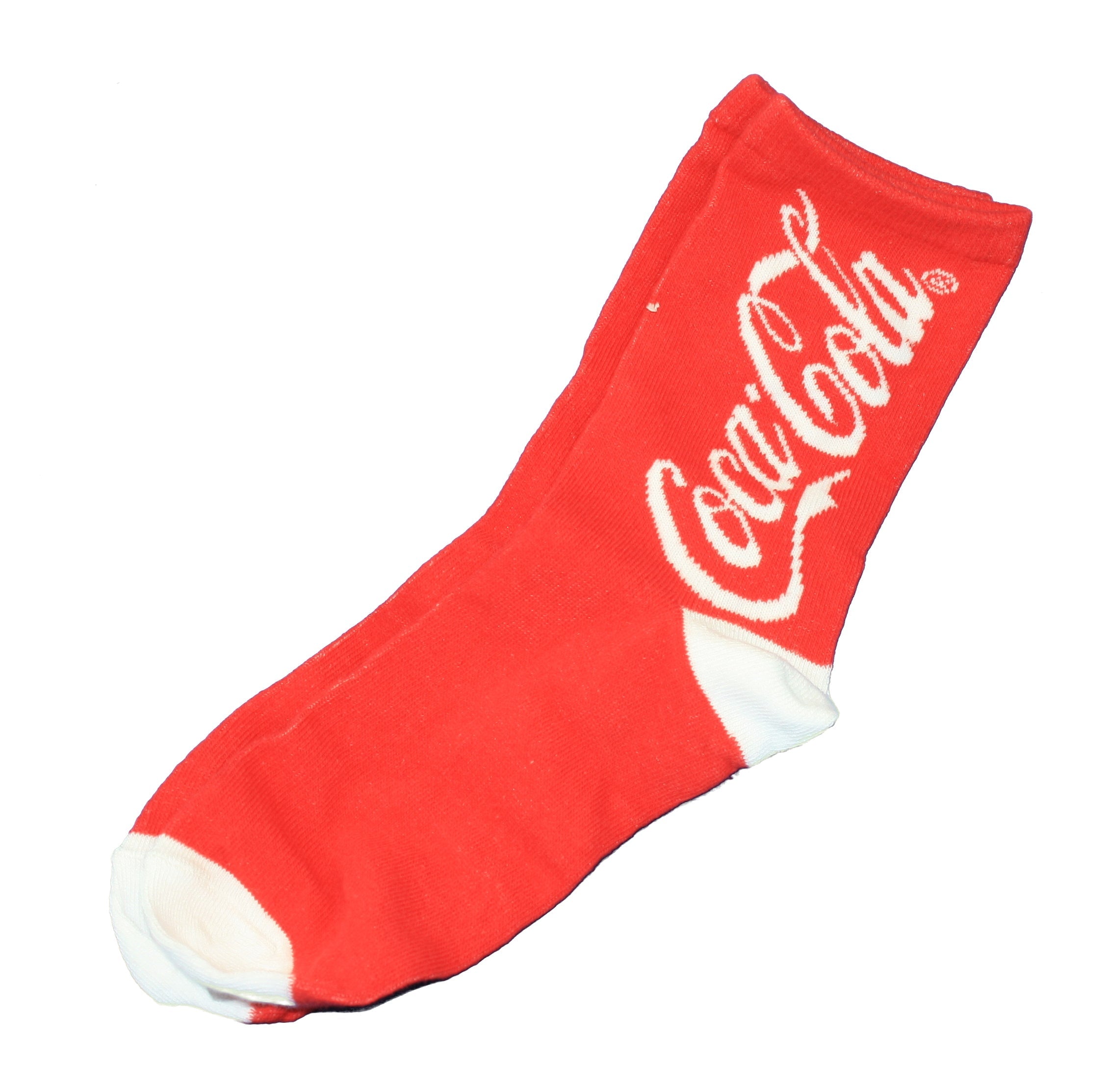 Coca-Cola Socks In Acrylic Ball - Red
