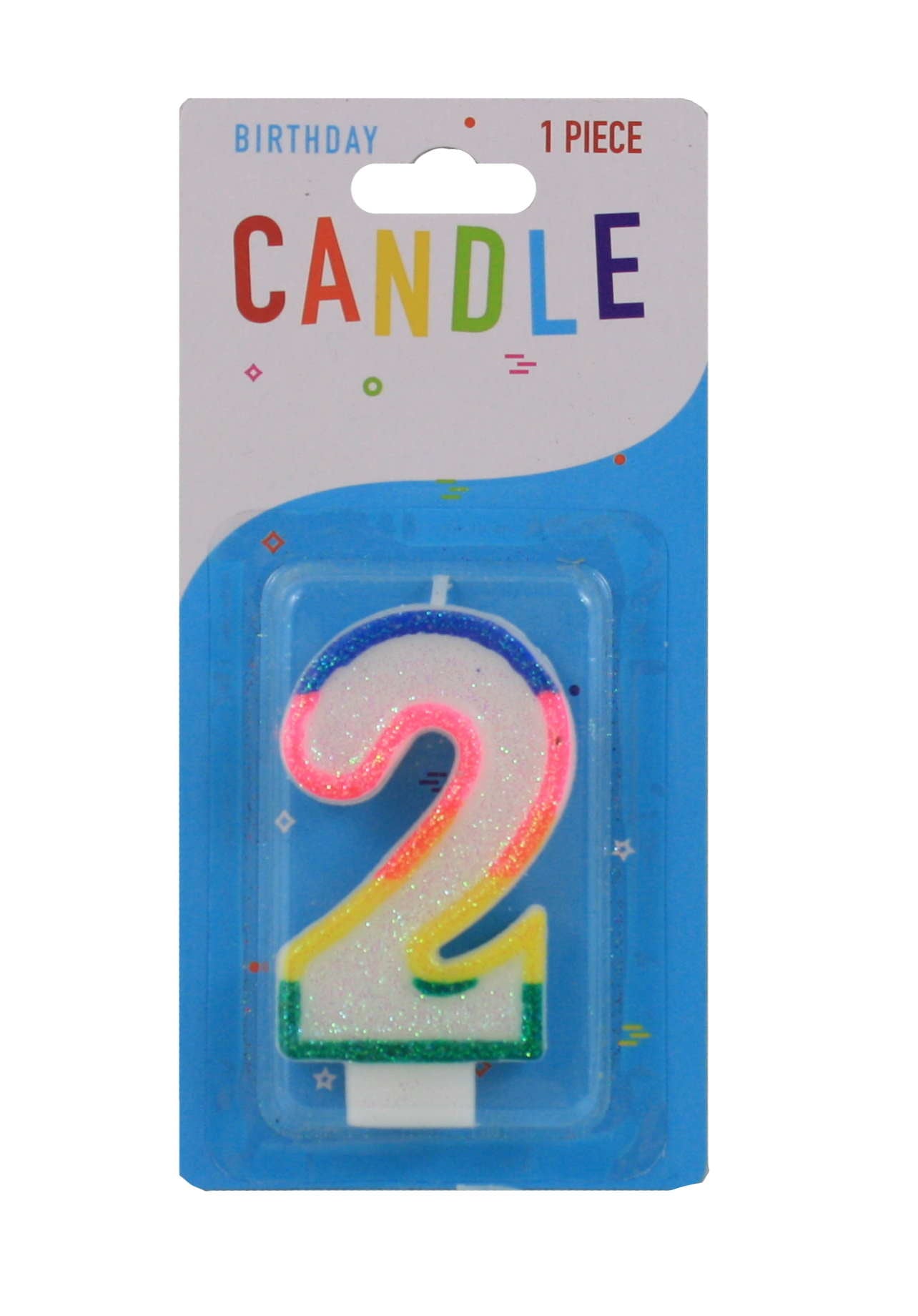 Colorful Birthday Candle - 2