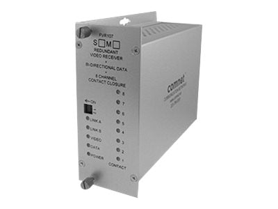 ComNet FVR107S1 - Video/serial/contact closure extender - up to 29.8 miles - 1310 nm / 1550 nm - 2U
