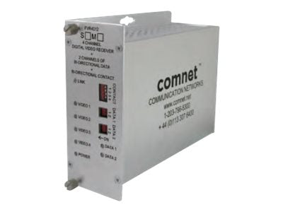 ComNet FVT4012S1 - Video/serial/contact closure extender - up to 42.9 miles - 1310 nm / 1550 nm