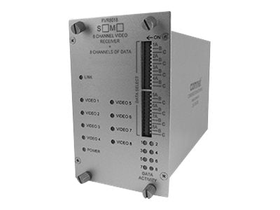ComNet FVT8018S1 - Video/serial extender - up to 29.8 miles - 1310 nm / 1550 nm - 3U