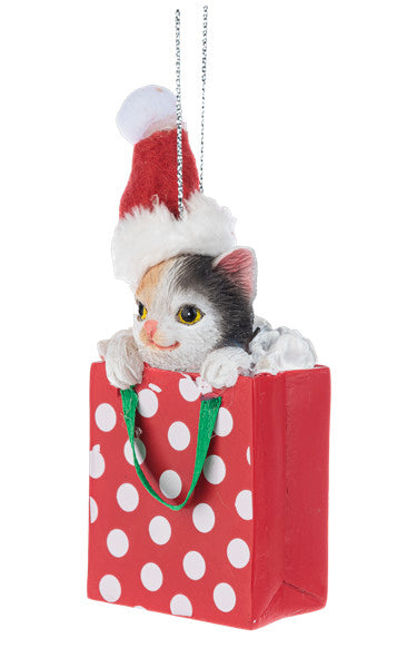 Comfy & Cozy Pet Ornament - Calico Cat