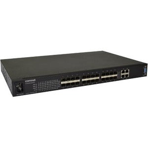 Comnet Commercial Grade 24 Port Gigabit Managed Ethernet Switch