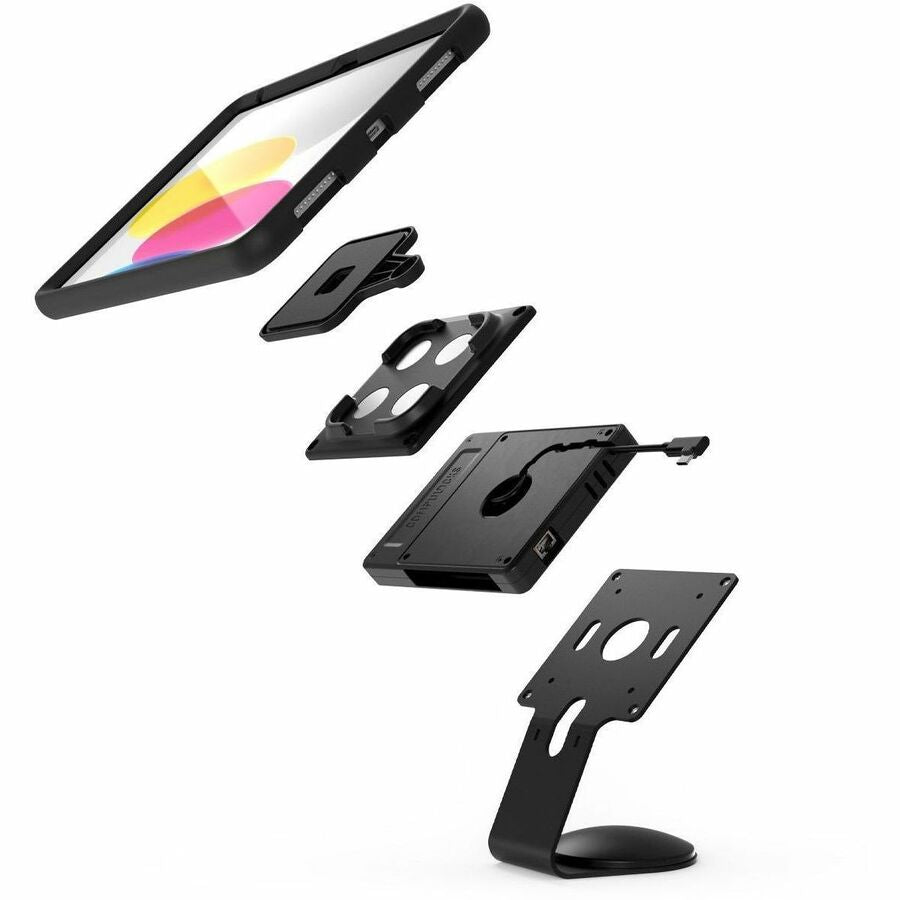 Compulocks Counter/Wall Mount for Tablet, Hub, Printer, Monitor, Scanner - Black 111BVHBMM01H01