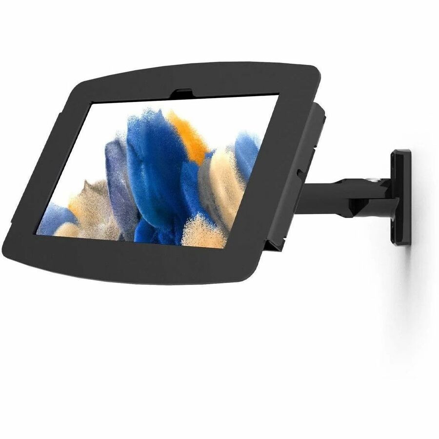Compulocks Galaxy Tab A8 10.5" Space Enclosure Swing Wall Mount Black 827B105GA8SB