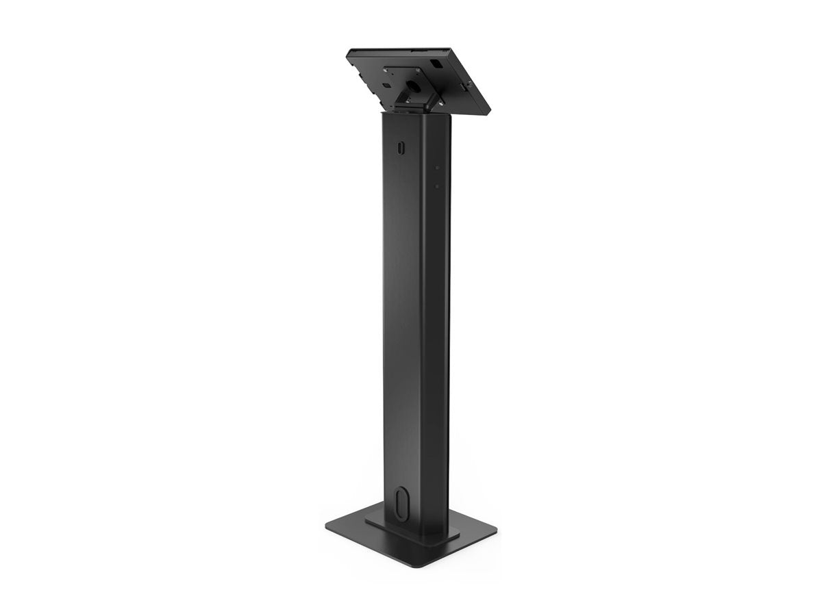 Compulocks Galaxy Tab A9 Apex Enclosure Brandable Floor Stand Black - Stand - for tablet - brandable - lockable - metal