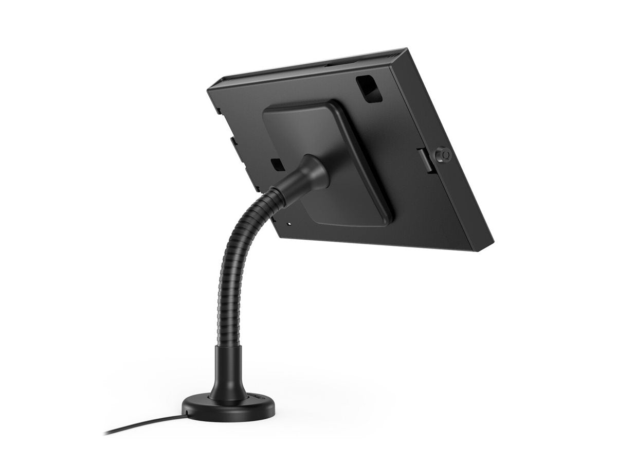 Compulocks Galaxy Tab A9+ Apex Enclosure Flex Arm Mount Black - Mounting kit (enclosure, flexible arm mount) - for