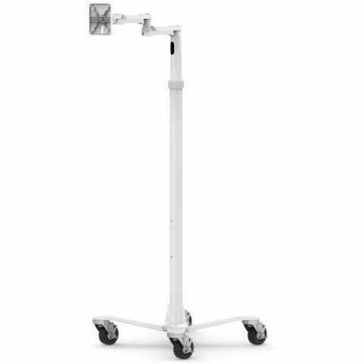 Compulocks Medical Rolling Cart Extended - VESA Compatible White MCRSTDEXW
