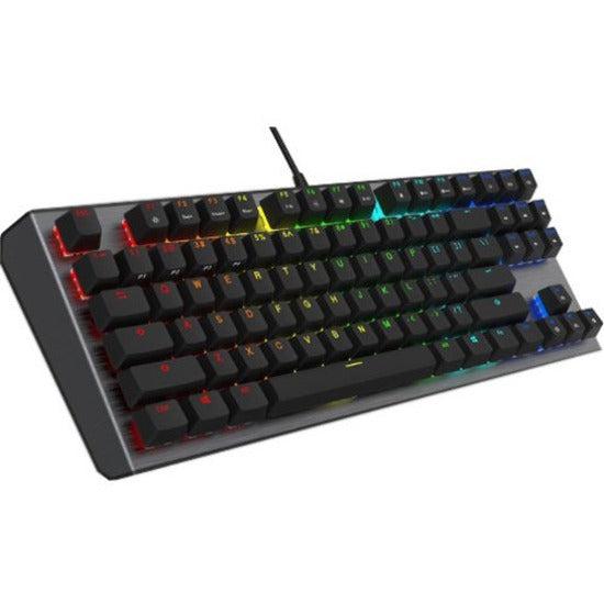 Cooler Master Ck-530-Gktl1-Us Usb Wired Gaming Keyboard W/ Blue Switch (Gunmetal Black)