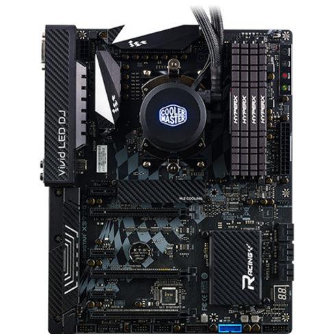 Cooler Master Masterliquid Ml120L Rgb Close-Loop Cpu Liquid Cooler, 120Mm Radiator, Dual Chamber Rgb