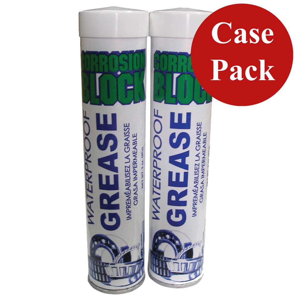 Corrosion Block High Performance Waterproof Grease - (2)2oz Tube - Non-Hazmat,