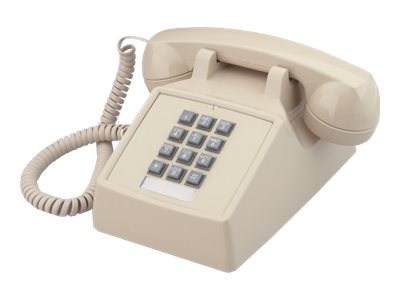 Cortelco 2500 - Corded phone - brown 250045VBA20M