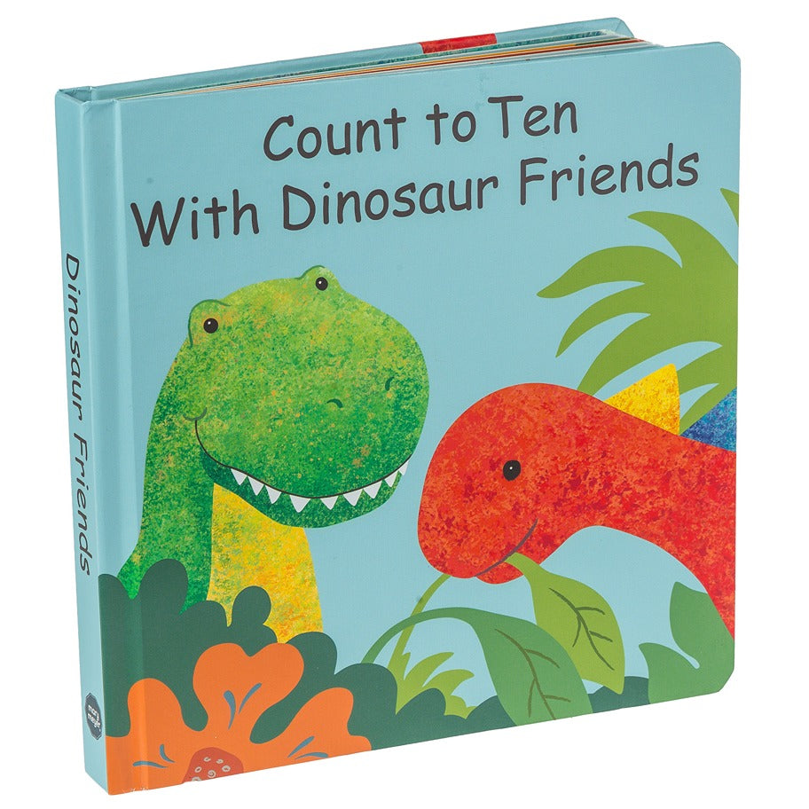 Count To Ten With Dinosaur Friends - Board Book