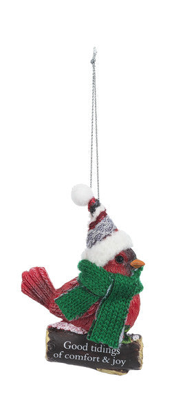 Cozy Bird Ornament - Good Tidings of Comfort & Joy