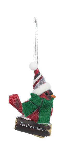 Cozy Bird Ornament - 'Tis the Season