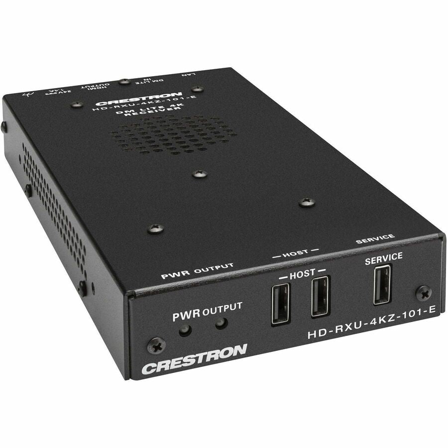 Crestron DM Lite 4K60 4:4:4 Receiver for HDMI, USB 2.0, and Ethernet Signal Extension over HD-RXU-4KZ-101-E