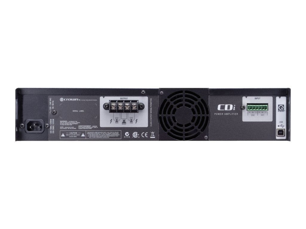 Crown CDi Series CDi 2000 - Power amplifier - 2 x 475 Watt