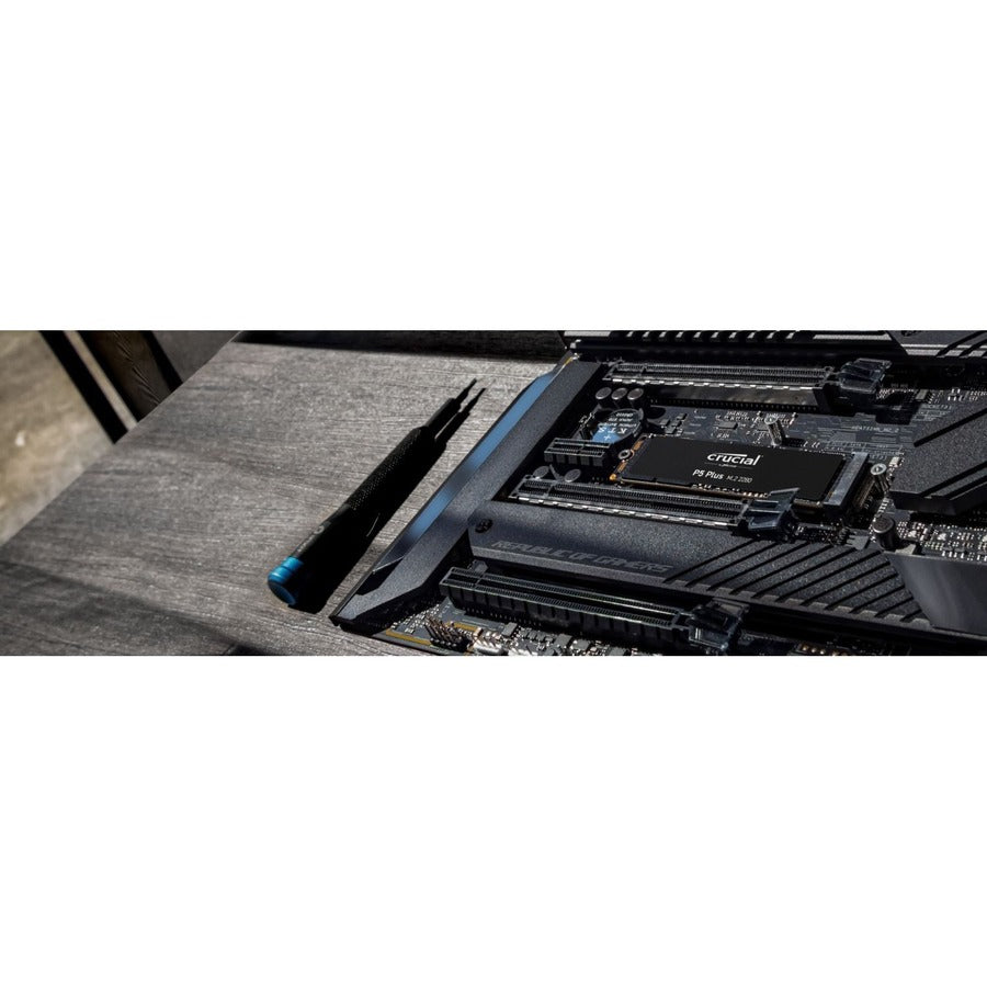 Crucial P5 Plus CT1000P5PSSD8 1 TB Solid State Drive - M.2 2280 Internal - PCI Express NVMe (PCI Express NVMe 4.0 x4)