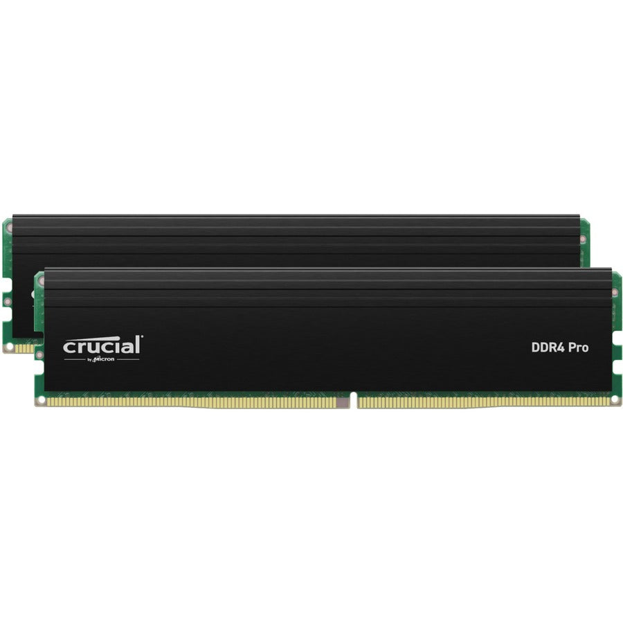 Crucial Pro 32GB DDR4 SDRAM Memory Module - For Desktop PC - 32 GB (2 x 16GB) -