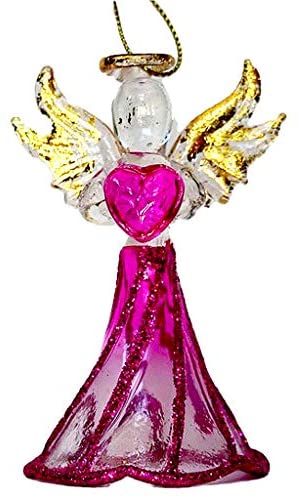 Crystal Birthstone Angel Ornament - June