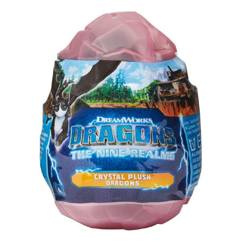 Crystal Plush Dragon in Egg -