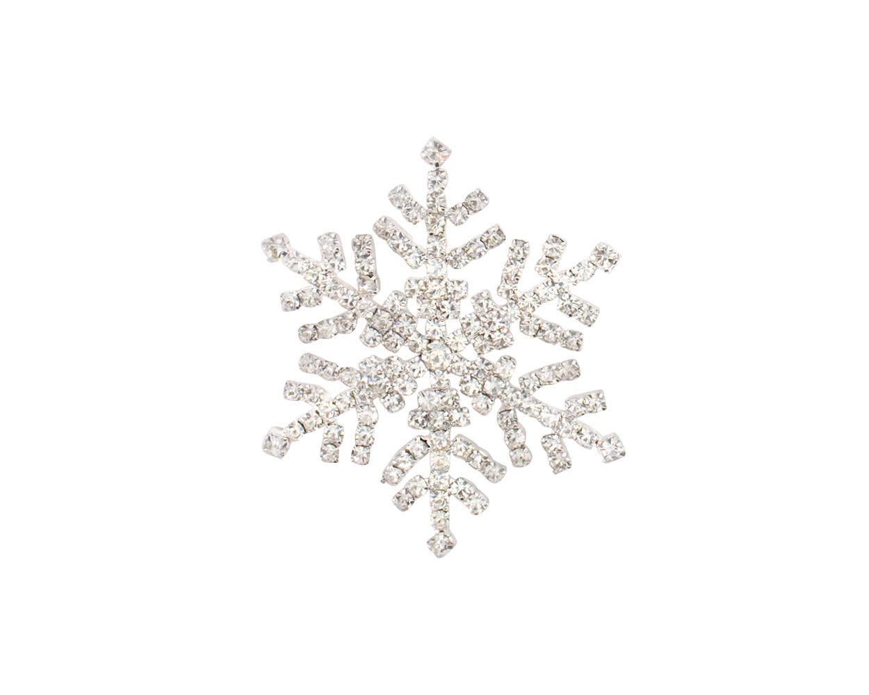 Crystal Snowflake - Pin
