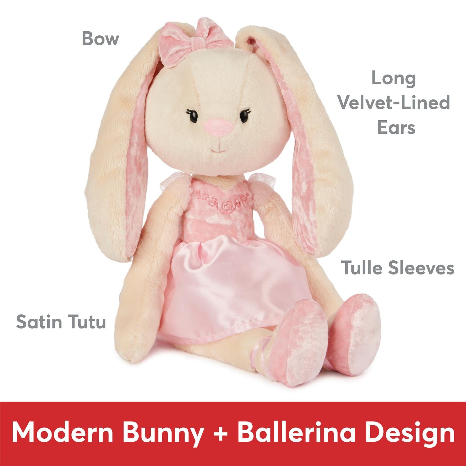 Curtsy the Ballerina Bunny Take-Along
