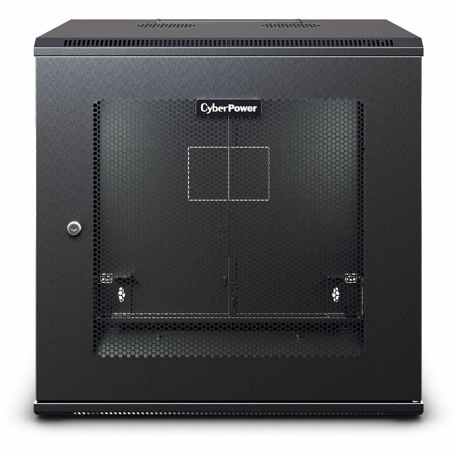 CyberPower CR12U61003 Wall Mount Enclosure - For Switch, Patch Panel - 12U Rack Height -