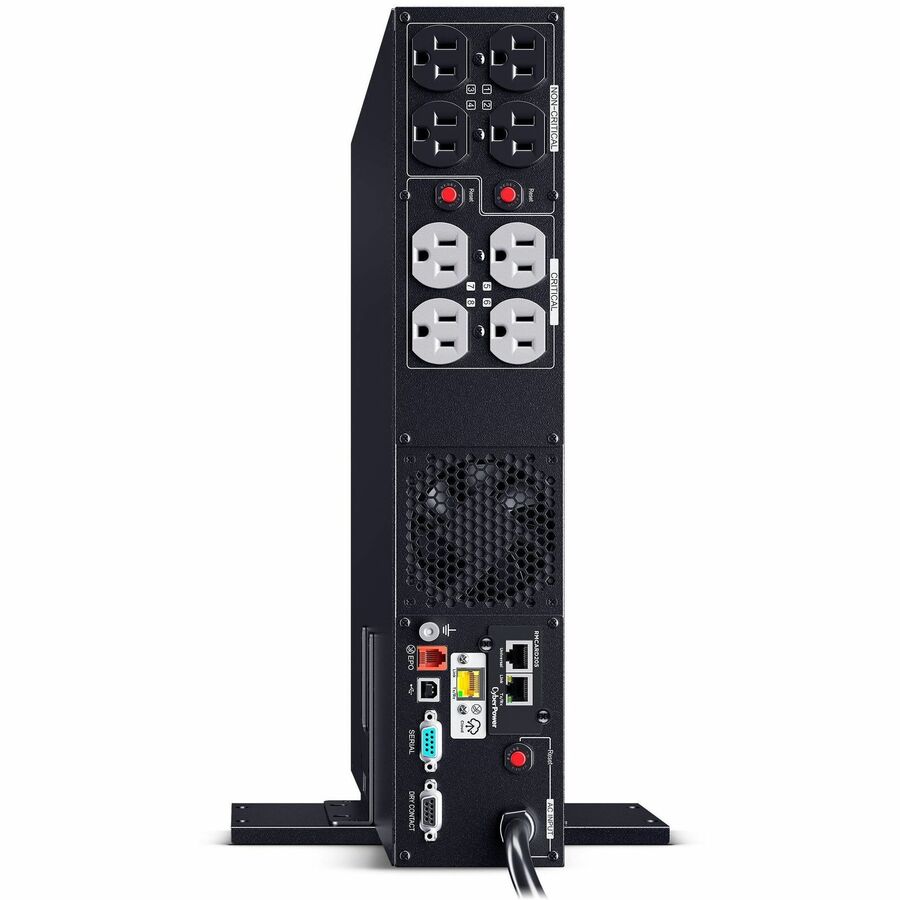 CyberPower Smart App Sinewave PR1500RT2UCN 1500VA Rack/Tower UPS - 2U Rack/Tower - AVR - 3