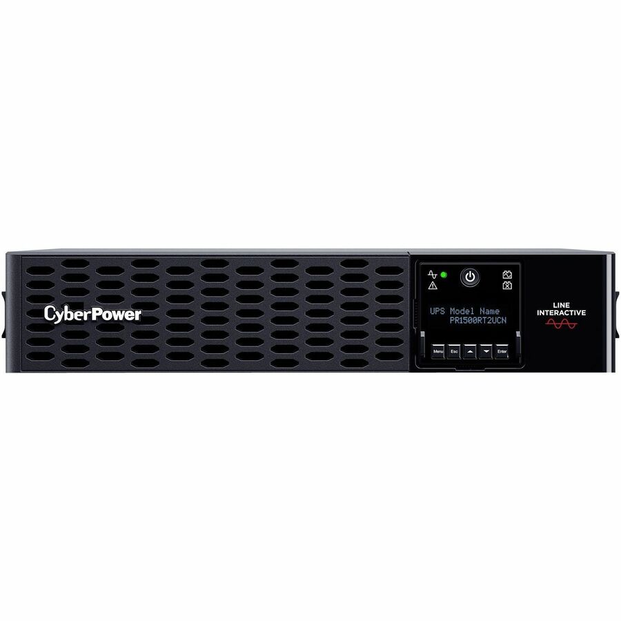 CyberPower Smart App Sinewave PR1500RT2UCN 1500VA Rack/Tower UPS - 2U Rack/Tower - AVR - 3