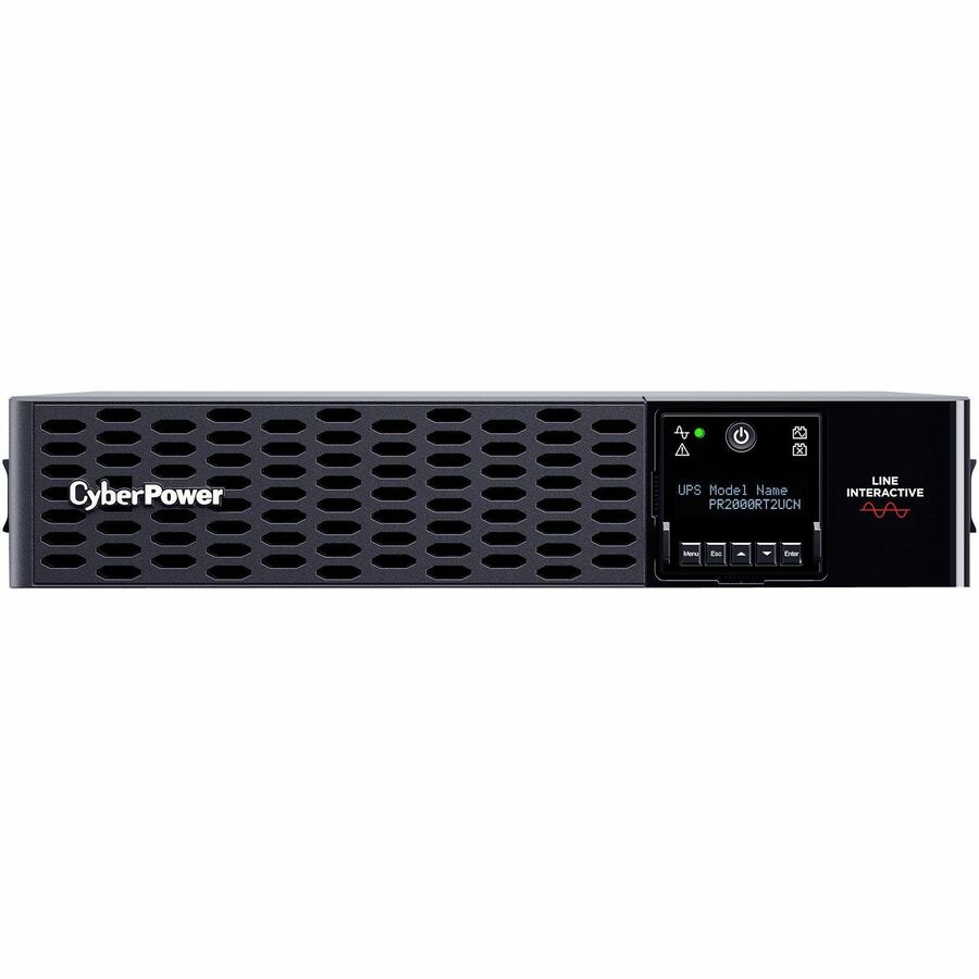 CyberPower Smart App Sinewave PR2000RT2UCN 2000VA Rack/Tower UPS - 2U Rack/Tower - AVR - 3