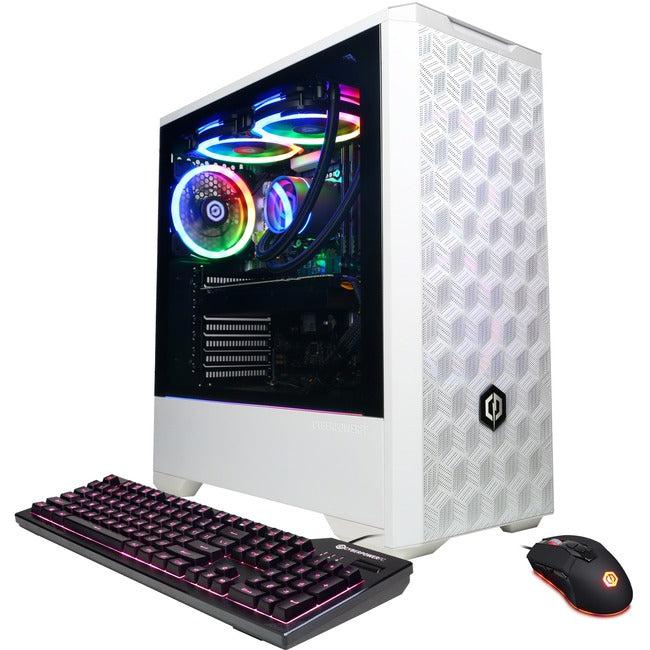 CyberPowerPC Gamer Supreme SLC10780CPGV3 Gaming Desktop Computer - Intel Core i9 13th Gen i9-13900KF - 32 GB - 1 TB HDD - 2 TB SSD - Mid-tower - White