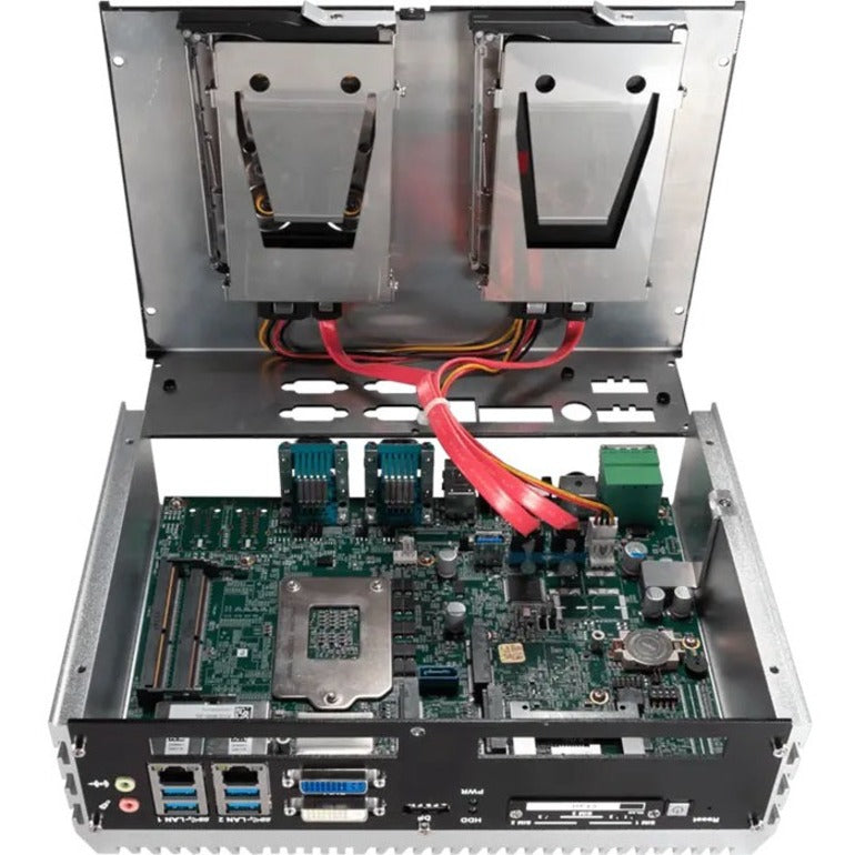 Cybernet R IPC-R1S Desktop Computer - Intel Core i5 6th Gen i5-6500TE - 8 GB - 128 GB SSD - Mini PC - Silver
