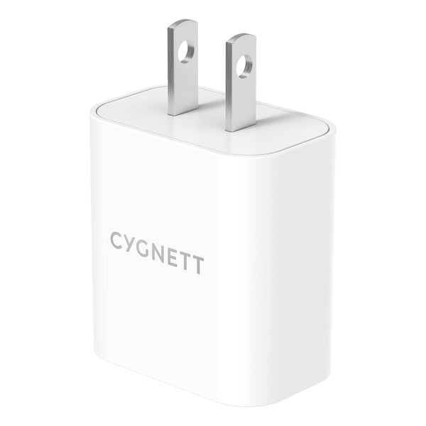 Cygnett CY3723PDWLCH PowerPlus 20-Watt USB-C Wall Charger with Power Delivery
