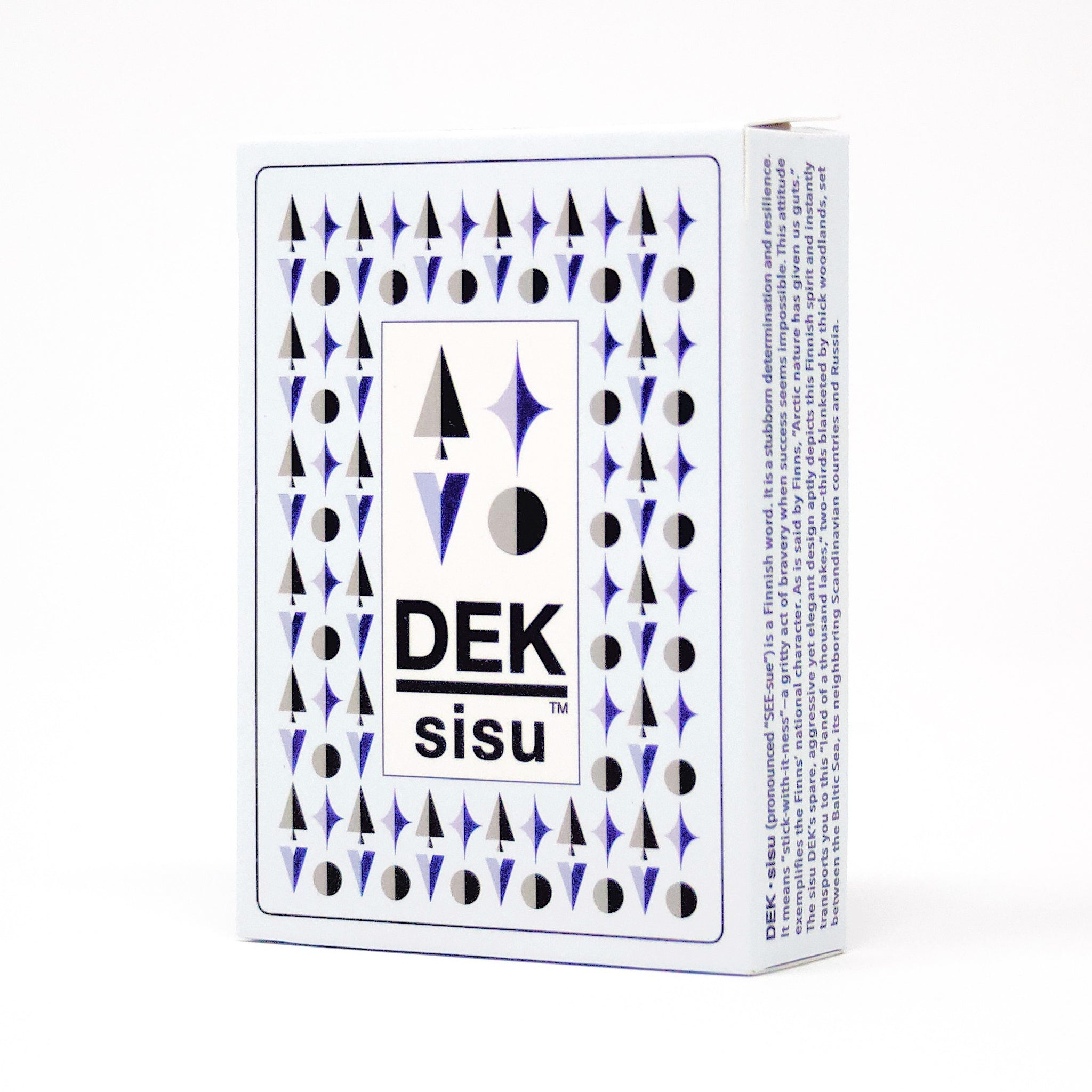 DEK of Cards: sisu (Finland) - Impeccably Designed Scandinavian Playing Cards