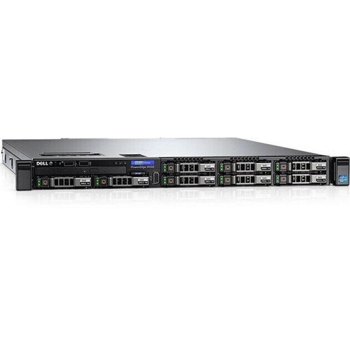 DELL SOURCING - CERTIFIED PRE-OWNED PowerEdge R430 1U Rack Server - Intel Xeon E5-2667 - 16 GB RAM - 800 GB HDD - Serial ATA, Serial Attached SCSI (SAS) Controller - Refurbished