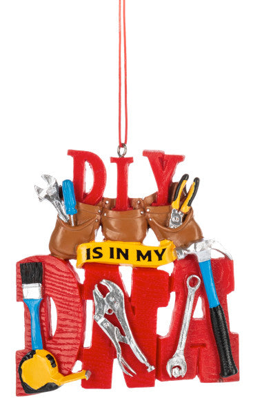 DIY Is in My DNA Ornament