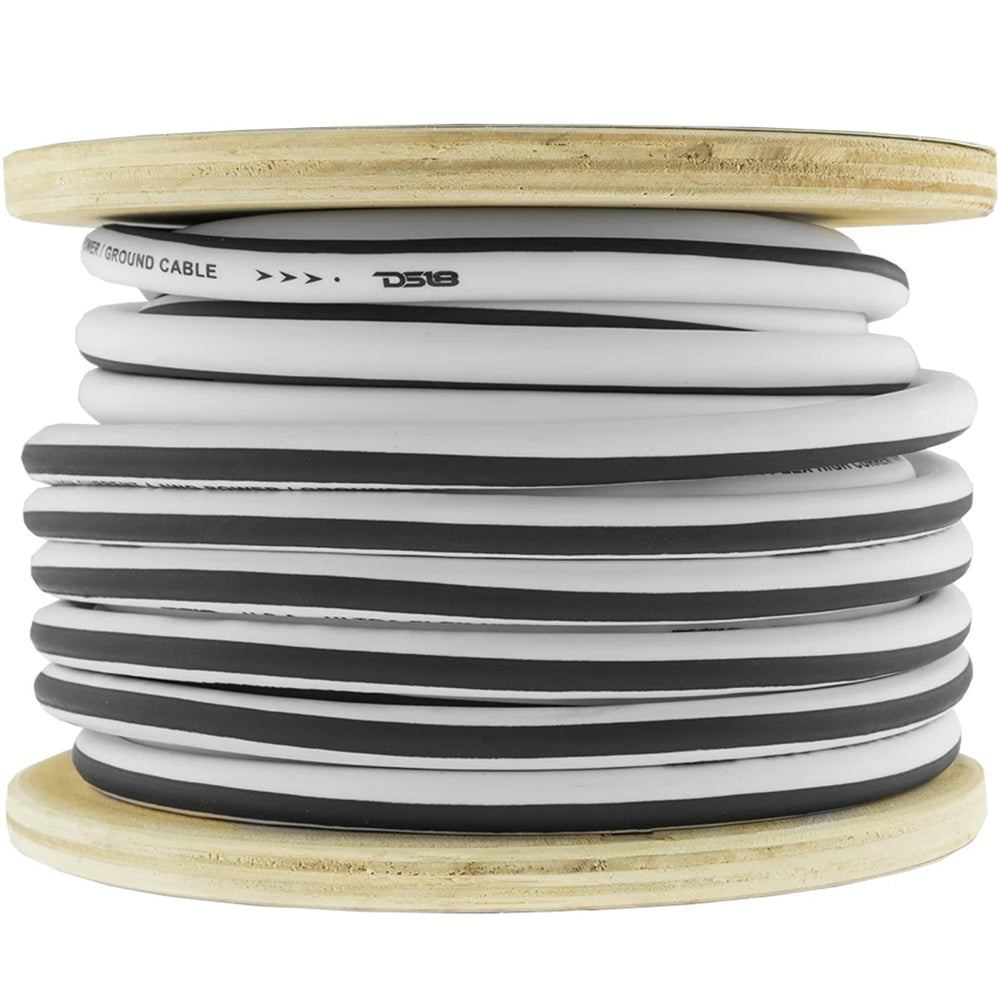 DS18 HYDRO Marine Grade OFC Ground Wire 4 GA - 50' Roll