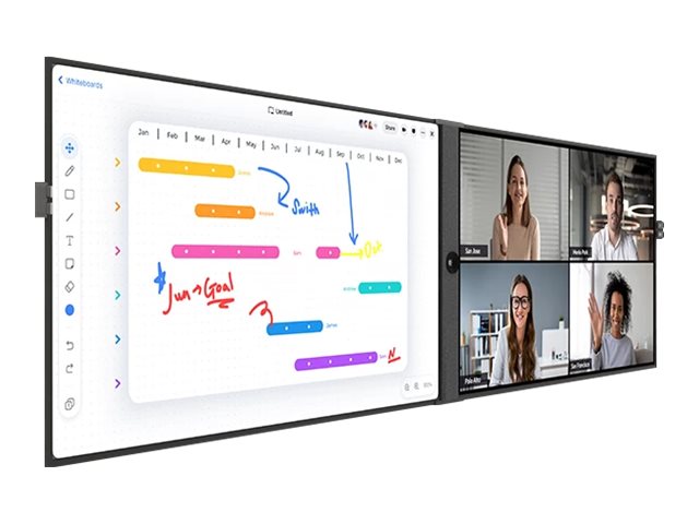 DTEN D7X Dual - Dual screen video meeting and content collaboration system - Zoom Certified DB71475DSE-VC460-S1