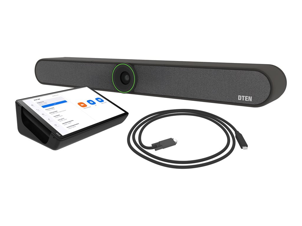 DTEN Small Room Solution - Video conferencing kit (video bar, DTEN Mate Room Controller) - Zoom Certified DCR200-KIT1SWMEA