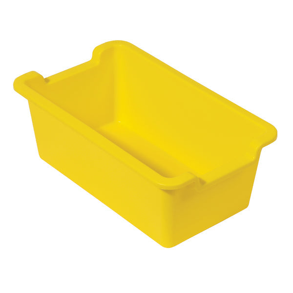Deflecto 39510YEL Antimicrobial Kids Rectangular Storage Bin (Yellow)