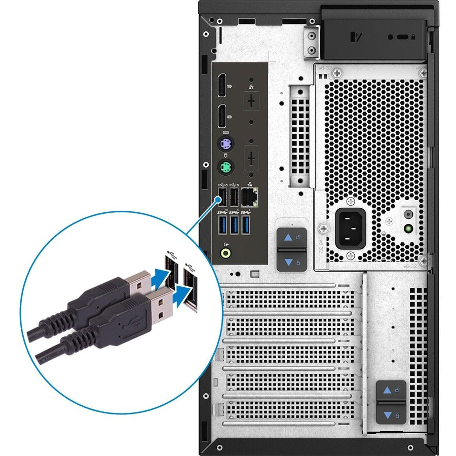 Dell 3650 Ddr4-Sdram I7-10700 Tower Intel® Core™ I7 16 Gb 512 Gb Ssd Windows 10 Pro Workstation Black