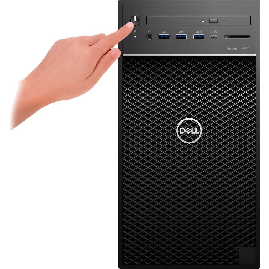 Dell 3650 Ddr4-Sdram I7-10700 Tower Intel® Core™ I7 16 Gb 512 Gb Ssd Windows 10 Pro Workstation Black