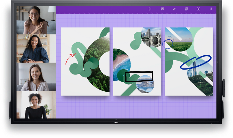 Dell 75 4K Interactive Touch Monitor - P7524QT