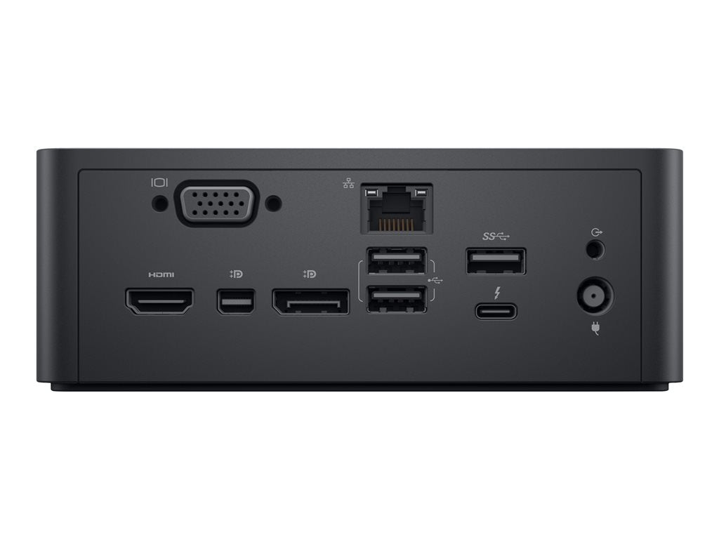 Dell Dual USB-C Thunderbolt Dock TB18DC - Docking station - USB-C / Thunderbolt 3 - VGA, HDMI, DP, Mini DP, Thunderbolt